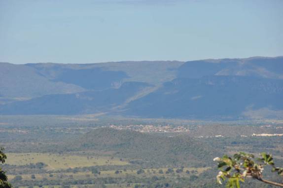 Vista de Cavalcante, na Chapada dos Veadeiros - GO